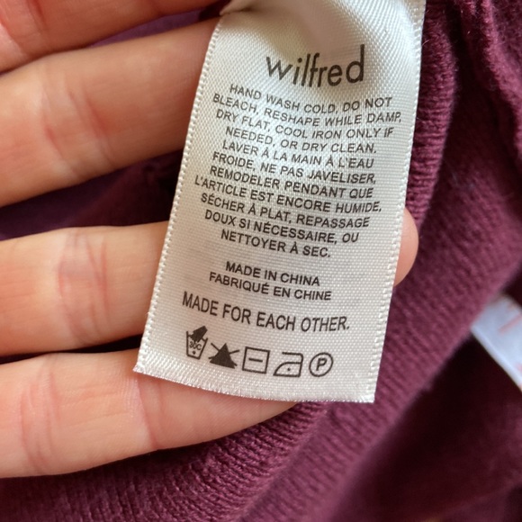 Aritzia Wilfred Rebecca alpaca wool dress - Picture 10 of 11